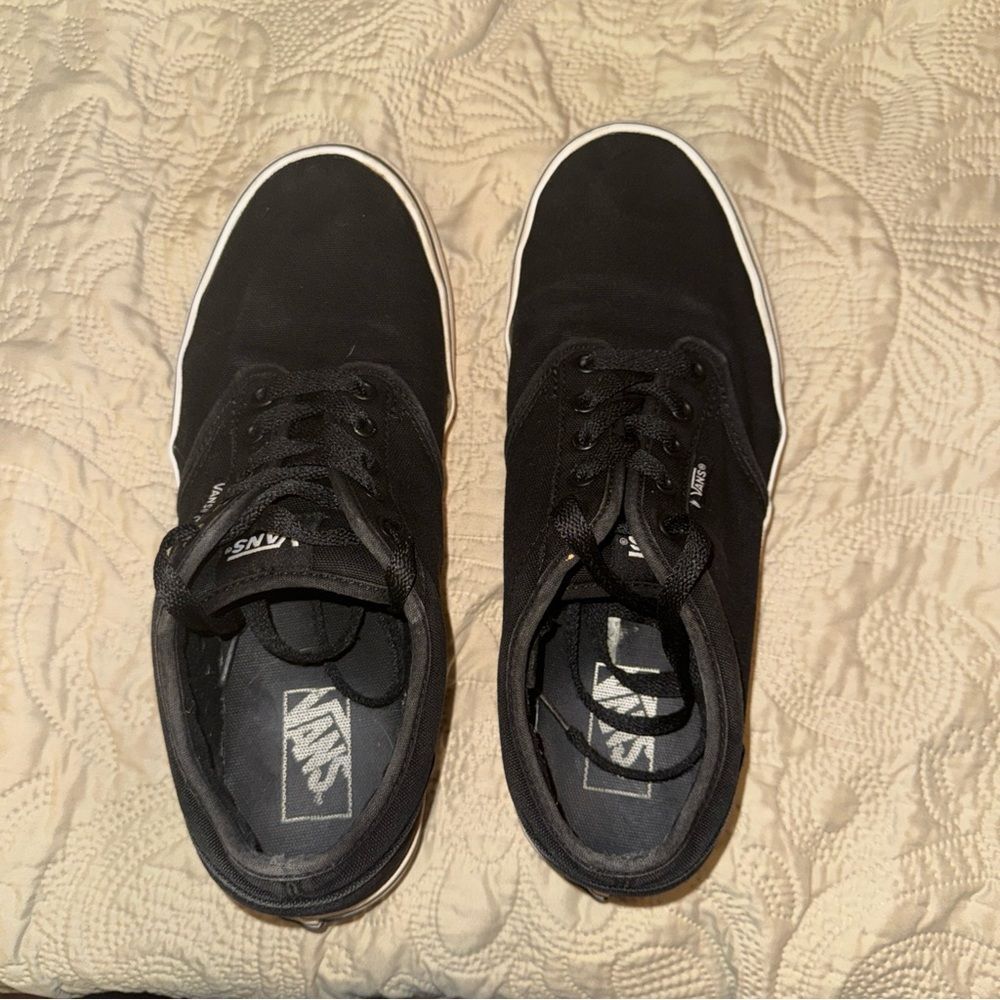 Vans Black Sneakers Classic Skate Style